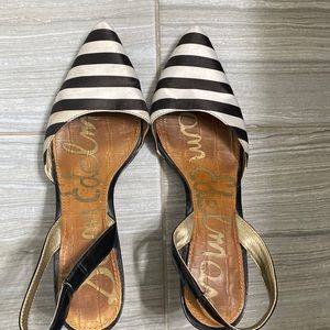 Black and white Sam Edelman shoes